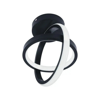 Lustra LED VERTEX GYRO 42W, lumina Rece/Calda/Neutra, Negru Lustra LED Default Title Alessandro Design