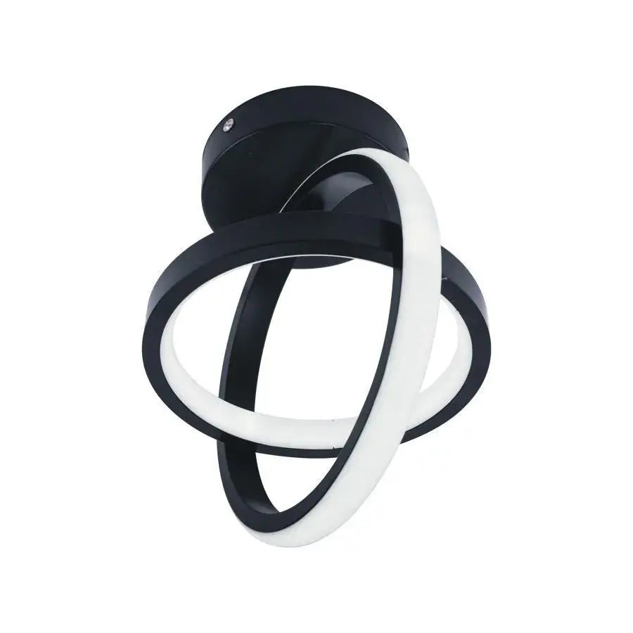 Lustra LED VERTEX GYRO 42W, lumina Rece/Calda/Neutra, Negru Lustra LED Default Title Alessandro Design