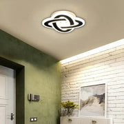 Lustra LED CRINELLA 44W, Diametru 23cm, lumina Rece/Calda/Neutra 3000K/4000K/6000K, Negru, Metal si Acril Lustre LED Default Title Alessandro Design