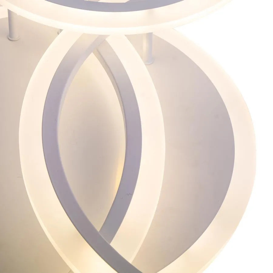 Lustra LED cu telecomanda LUCY 69W, 4 Cercuri, lumina Rece/Calda/Neutra, Dimabila, Alb Lustre LED cu Telecomanda Default Title Alessandro Design