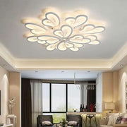 Lustra LED cu telecomanda BLOSSOM 146W, 12 Petale, lumina Rece/Calda/Neutra 3000k/4000k/6000k, Dimabila, Alb Lustre LED cu Telecomanda Default Title Alessandro Design