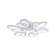 Lustra LED cu telecomanda BLOSSOM 78W, 6 Petale, Diametru 60cm, lumina Rece/Calda/Neutra, Dimabila, Alb Lustre LED cu Telecomanda Default Title Alessandro Design
