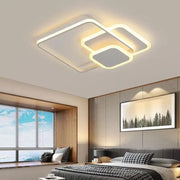 LED luster s diaľkovým ovládaním ANEMONA 75W, 3 štvorce, studené/teplé/neutrálne svetlo, stmievateľné, biely LED luster s diaľkovým ovládaním Predvolený názov Alessandro Design