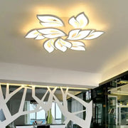Lustra LED cu telecomanda LILY 101W, 9 Elemente, lumina Rece/Calda/Neutra, Dimabila, Alb Lustre LED cu Telecomanda Default Title Alessandro Design