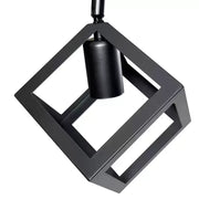 Lustra FORMA CUB -STRUKTUR Trio, 3xE27, Negru, Metal Lustre Industrial Default Title Alessandro Design