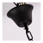 Lustra Snuri Rustic 6x E27 Circulara Franghie Suspendata Lustre Vintage Default Title Alessandro Design