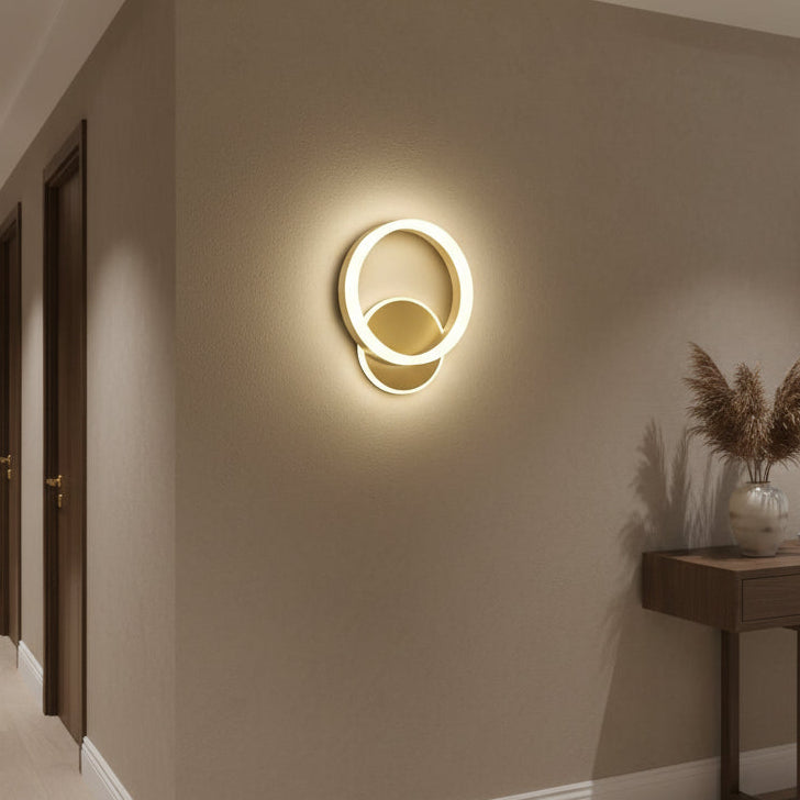 Lustra LED Aplicata cu Telecomanda, Dario, 33W, Lumina Rece/Calda/Neutra, Auriu Lustre LED cu Telecomanda Default Title Alessandro Design