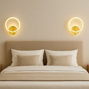 Lustra LED Aplicata cu Telecomanda, Dario, 33W, Lumina Rece/Calda/Neutra, Auriu Lustre LED cu Telecomanda Default Title Alessandro Design