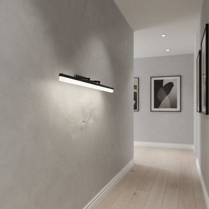 Aplica LED, MALAWI, 6W, liniara, lumina Calda/Neutra/Rece, Negru Aplice de Interior Default Title Alessandro Design