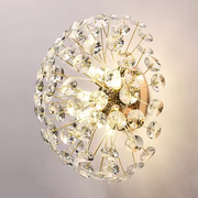 Candelabru Cristal MINUE, 4x G9, Diametru 35cm, Auriu Lucios Candelabre Cristal Default Title Alessandro Design