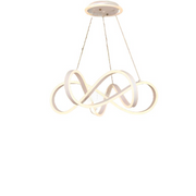 Lustra LED suspendata cu telecomanda INFINITY HALO 69W, lumina Rece/Calda/Neutra, Dimabila, Alb, Inaltime Reglabila Lustre LED cu Telecomanda Default Title Alessandro Design
