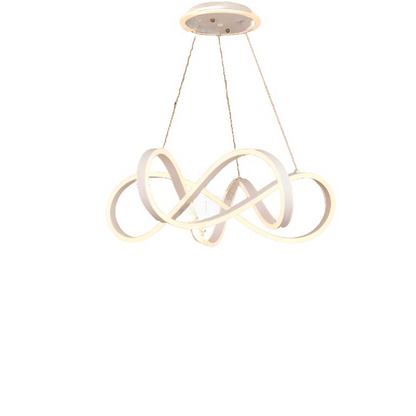 Lustra LED suspendata cu telecomanda INFINITY HALO 69W, lumina Rece/Calda/Neutra, Dimabila, Alb, Inaltime Reglabila Lustre LED cu Telecomanda Default Title Alessandro Design