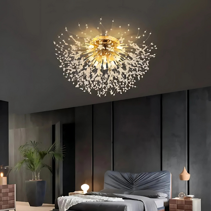 Candelabru Cristal RONDO Vivace, 8x G9, Diametru 60cm, Auriu Lucios Candelabre Cristal Default Title Alessandro Design
