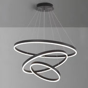 Lustra LED suspendata PAGANO 95W, Lumina Rece/Calda/Neutra, Negru, Inaltime Reglabila Lustre Moderne Default Title Alessandro Design