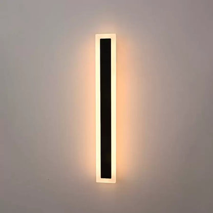 Aplica LED de Exterior Mack, Lungime 60cm, 8W, IP65, Metal, Liniar, Negru Aplice de Exterior Default Title Alessandro Design