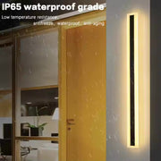 Aplica LED de Exterior Mack, Lungime 60cm, 8W, IP65, Metal, Liniar, Negru Aplice de Exterior Default Title Alessandro Design