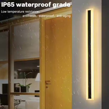 Aplica LED de Exterior Mack, Lungime 60cm, 8W, IP65, Metal, Liniar, Negru Aplice de Exterior Default Title Alessandro Design