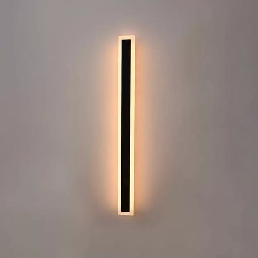 Aplica LED de Exterior Mack, Lungime 90cm, 10W, IP65, Metal, Liniar, Negru Aplice de Exterior Default Title Alessandro Design