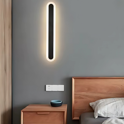 Aplica LED de Exterior SUHA, Lungime 30cm, 4W, IP65, Metal, Liniar, Negru Aplice de Exterior Default Title Alessandro Design
