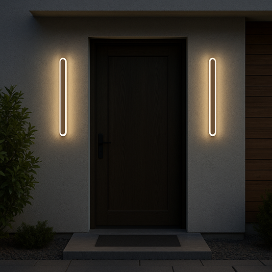 Aplica LED de Exterior SUHA, Lungime 50cm, 6W, IP65, Metal, Liniar, Alb Aplice de Exterior Default Title Alessandro Design