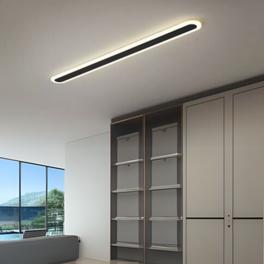 Aplica LED de Exterior SUHA, Lungime 90cm, 13W, IP65, Metal, Liniar, Negru Aplice de Exterior Default Title Alessandro Design