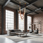 Candelabru Modern, LED, ARIA Largo, 34W, lumina Calda, Maro Candelabre Moderne Default Title Alessandro Design