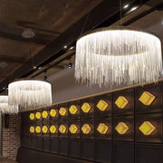 Lustra LED suspendata cu telecomanda ILLUMINA MAGNUS, 38W, lumina Rece/Calda/Neutra, Dimabila, Argintiu Candelabre Moderne Default Title Alessandro Design
