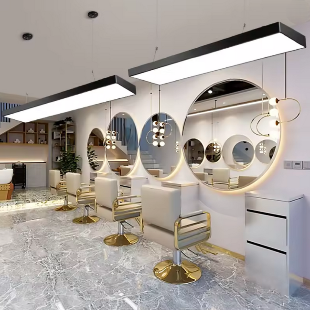 Lustra LED suspendata DARIN, 120cm, 23W, Inaltime Reglabila, Lumina Rece, Negru Lustre Moderne Default Title Alessandro Design