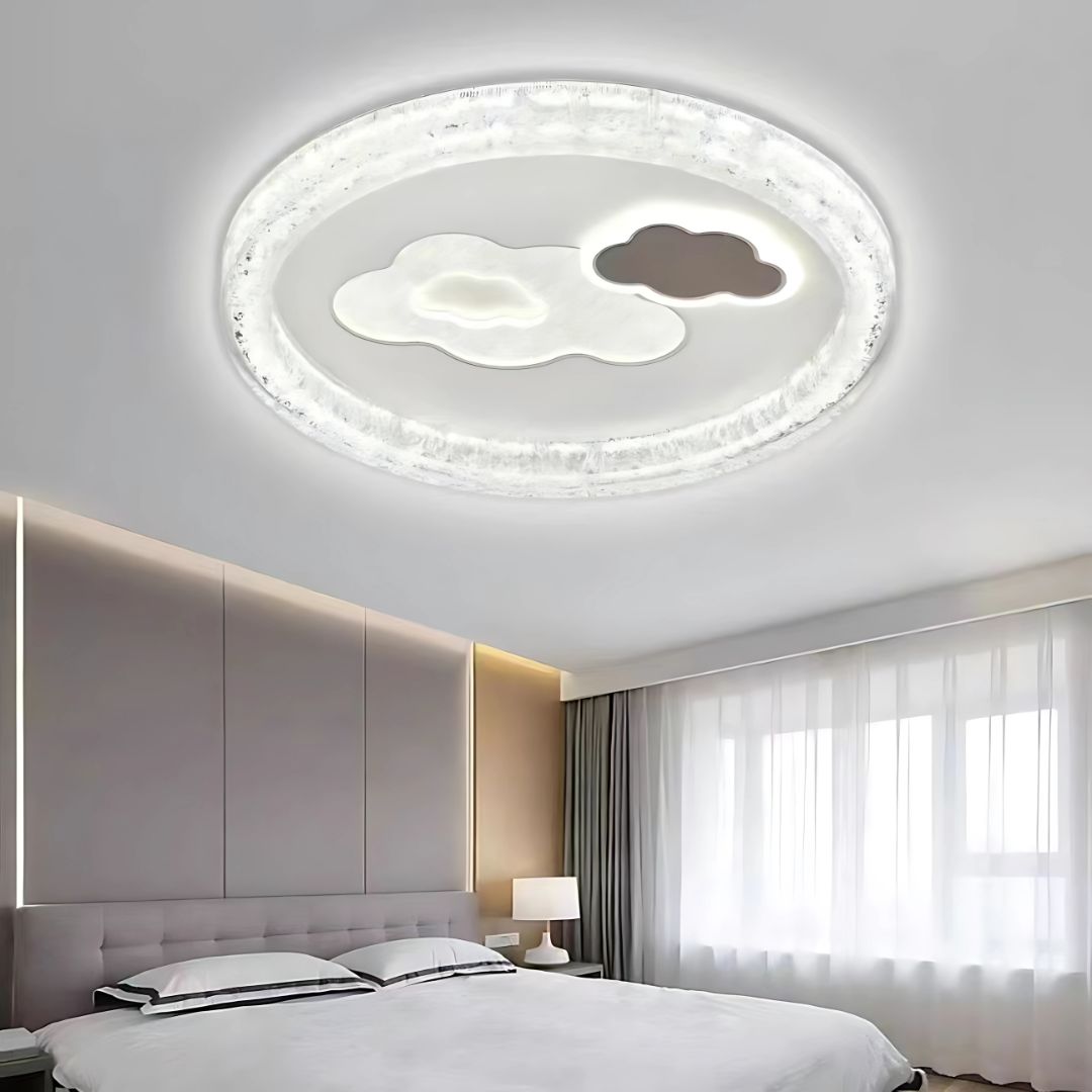 Lustra LED SKYForma Starry, 61W, lumina Rece/Calda/Neutra, Negru Lustre LED Default Title Alessandro Design