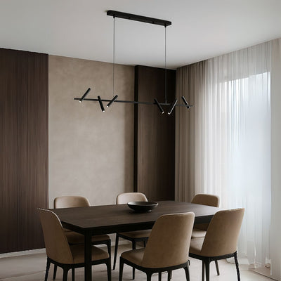 Harman LED luster, 23W, 6 zdrojov, neutrálne svetlo, čierny