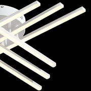Lustra LED cu Telecomanda, GIO, 81W, Lumina Rece/Clada/Neutra, Alb Lustre LED cu Telecomanda Default Title Alessandro Design