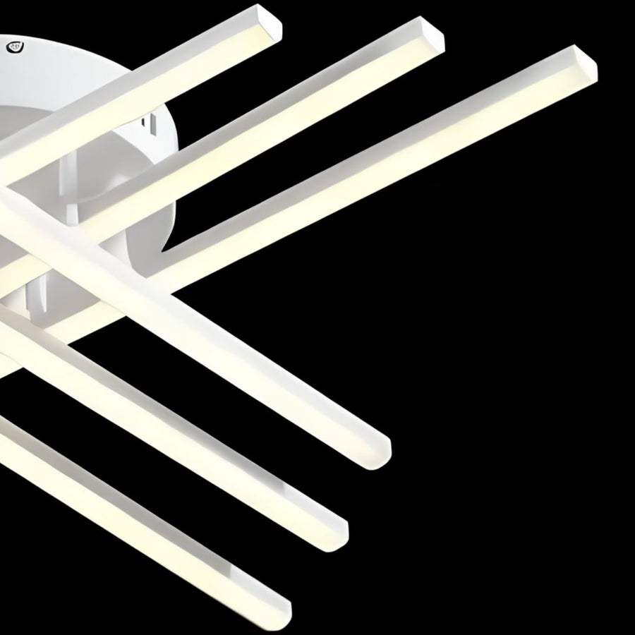 Lustra LED cu Telecomanda, GIO, 81W, Lumina Rece/Clada/Neutra, Alb Lustre LED cu Telecomanda Default Title Alessandro Design