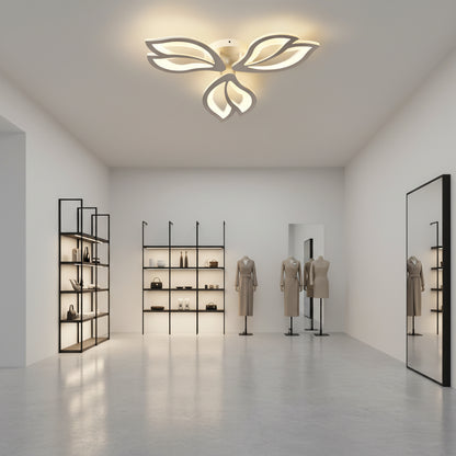 Lustra LED cu telecomanda LILY 40W, 3 Elemente, lumina Rece/Calda/Neutra, Dimabila, Alb Lustre LED cu Telecomanda Default Title Alessandro Design