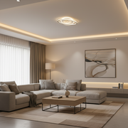 Lustra LED cu telecomanda VOLTA 96W, Ovala, lumina Rece/Calda/Neutra, Dimabila, Negru Lustre LED cu Telecomanda Default Title Alessandro Design