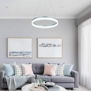 Lustra LED cu telecomanda ANINA 34W, lumina Rece/Calda/Neutra, Dimabila, Alb, Inaltime Reglabila Lustre LED cu Telecomanda Default Title Alessandro Design
