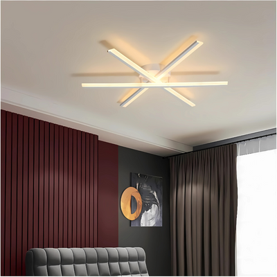LED luster s diaľkovým ovládaním ZOE, 40W, studené/teplé/neutrálne svetlo, stmievateľné, biela