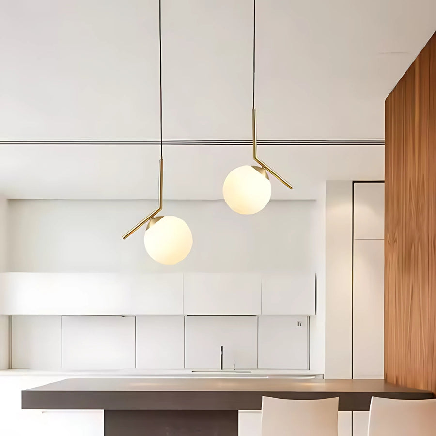 Lustra LOFT Haven, 1x E27, Alb Auriu, Metal, Inaltime Reglabila, Modern Lustre Moderne Default Title Alessandro Design
