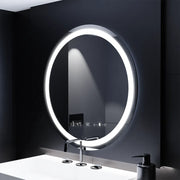 Oglinda LED Rotunda, 70cm, Celeste MotionGlow Marcello, Sistem Dezaburire, Ceas & Termometru, Dimabila, Lumina Calda Neutra Rece 3000K/4000K/6000K Oglinzi Marcello Default Title Alessandro Design