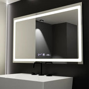Oglinda LED Rectangulara, 120X70cm, Radiante Senzor MotionGlow Marcello, Sistem Dezaburire, Ceas & Termometru, Dimabila Oglinzi Marcello Default Title Alessandro Design