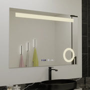 Oglinda LED Rectangulara, 120x80cm, ABSOLU MotionGlow Marcello, Sistem Dezaburire, Ceas & Termometru, Lupa Cosmetica, Dimabila Oglinzi Marcello Default Title Alessandro Design