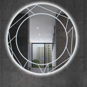Oglinda LED Touch ASTRIX, 60cm, 6000K, Dimabila, Sistem Dezaburire Oglinzi Korman E Default Title Alessandro Design