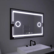 Oglinda LED Rectangulara, 120x80cm, Senzor MotionGlow Marcello, Sistem Dezaburire, Ceas & Termometru, Lupa Cosmetica, Dimabila Oglinzi Marcello Default Title Alessandro Design