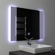 Oglinda LED Rectangulara, 80x60cm, Infinity Frame Basic Touch 1005S-20A Default Title Alessandro Design