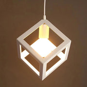 Lustra Forma Cub, STRUKTUR Cluster, 3xE27, Alb, Metal Lustre Industrial Default Title Alessandro Design