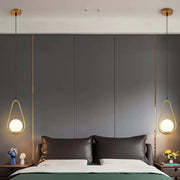 Lustra LOFT Haven, 1x E27, Alb Auriu, Metal, Inaltime Reglabila Lustre Moderne Default Title Alessandro Design