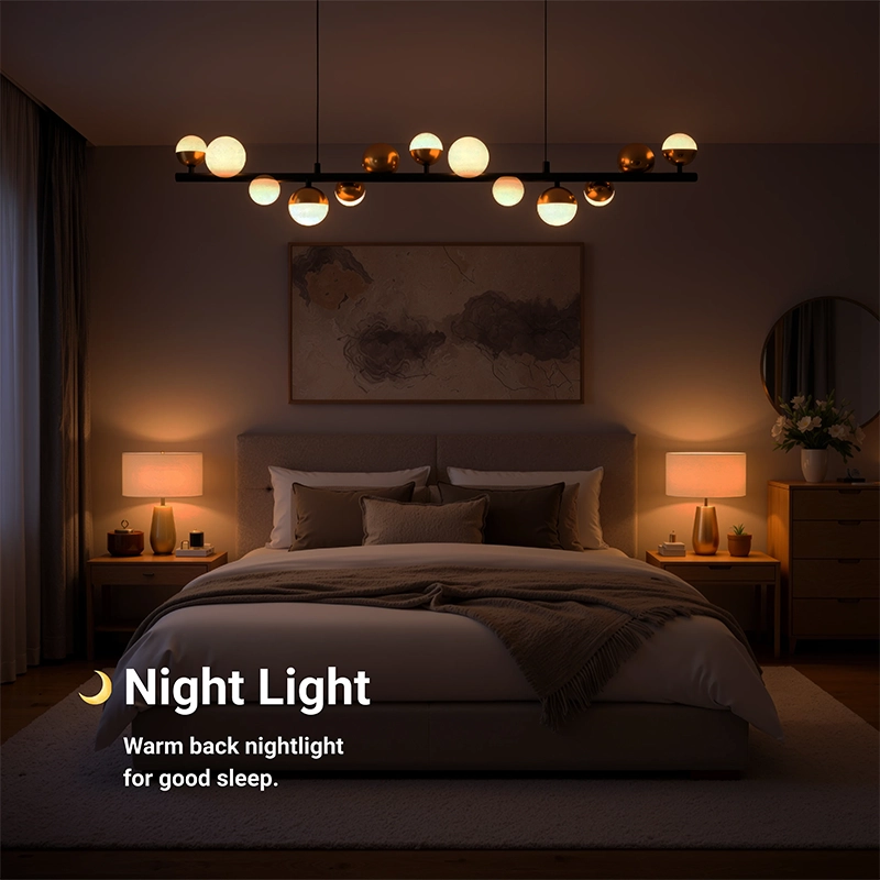 Lustră Suspendată LED Acril Aurion 29W cu Telecomandă, Dimabilă, Negru Auriu, Metal și Acril Lustre LED cu Telecomanda Default Title Alessandro Design