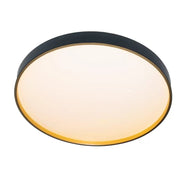 Plafoniera LED Fantas 24W, Rotunda, Abs, Alb si Negru Plafoniere LED Default Title Alessandro Design