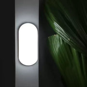 Plafoniera LED FANTAS Ovala 8W 17cm Alb Exterior IP65 Plafoniere LED Default Title Alessandro Design