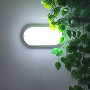Plafoniera LED FANTAS Ovala 15W 20cm Alb Exterior IP65 Default Title Alessandro Design