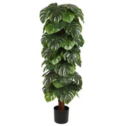 Planta Artificiala Monstera deliciosa, fara Ghiveci, 140cm Verde Default Title Alessandro Design
